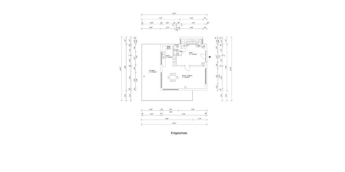 Einfamilienhaus Merzig - 5 Zimmer, 170 m&sup2;, 1.950&euro; | Angebot:26612379