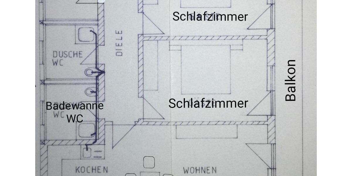 Etagenwohnung Bernbeuren - 3 Zimmer, 73 m&sup2;, 603&euro; | Angebot:26653332
