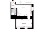 Etagenwohnung Penig - 2 Zimmer, 45 m&sup2;, 334&euro; | Angebot:26548292