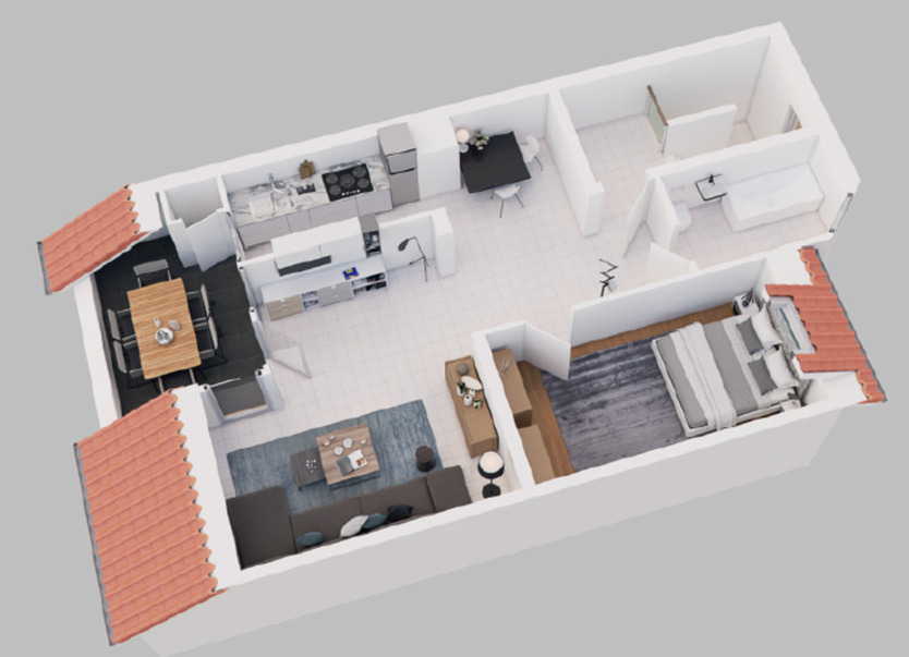 Helle schöne Wohnung im 3.OG eines ruhigen und gepflegten MFH zimmer