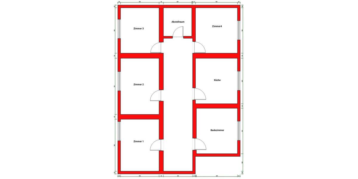 Etagenwohnung Johanngeorgenstadt - 4 Zimmer, 85 m&sup2;, 300&euro; | Angebot:25681320