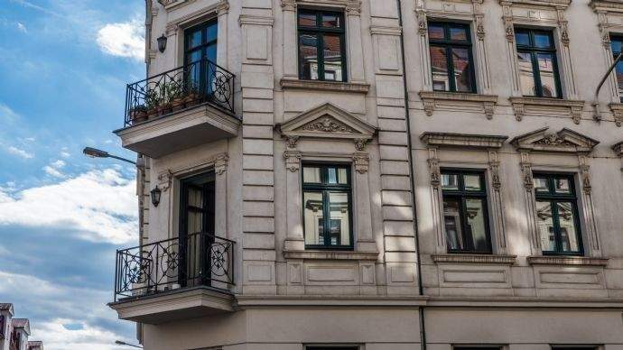 Etagenwohnung Leipzig Volkmarsdorf - 2 Zimmer, 65 m&sup2;, 650&euro; | Angebot:26203776