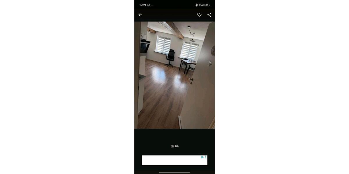 Etagenwohnung Waltenhofen - 1 Zimmer, 30 m&sup2;, 500&euro; | Angebot:26670249