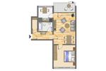 Etagenwohnung Gelsenkirchen Gelsenkirchen-Nord - 2 Zimmer, 59 m&sup2;, 439&euro; | Angebot:26349655
