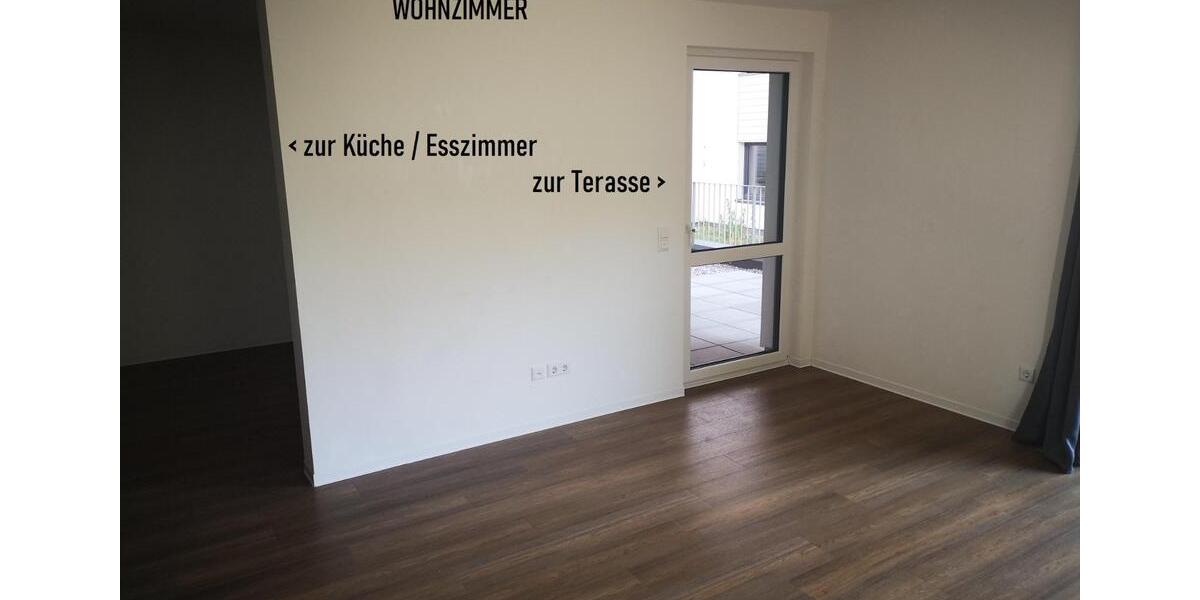 offene 70m² Komfort-Wohnung Fußbodenheizung Tiefgarage Terasse 2 zimmer