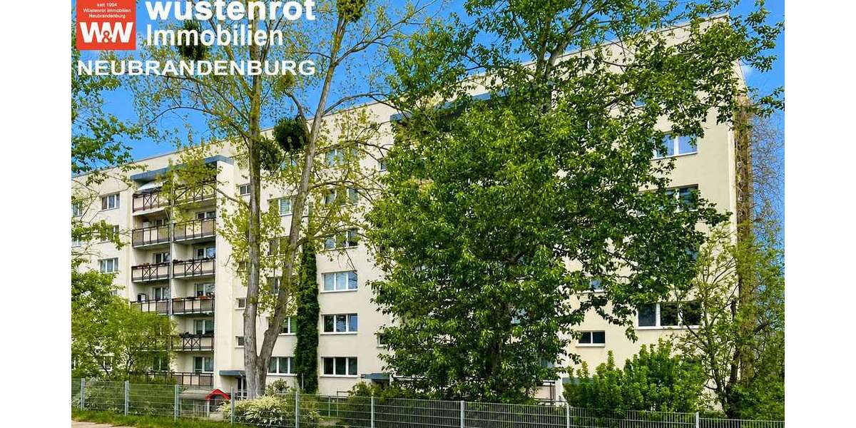 Etagenwohnung Neubrandenburg - 4 Zimmer, 76 m&sup2;, 493&euro; | Angebot:27017383