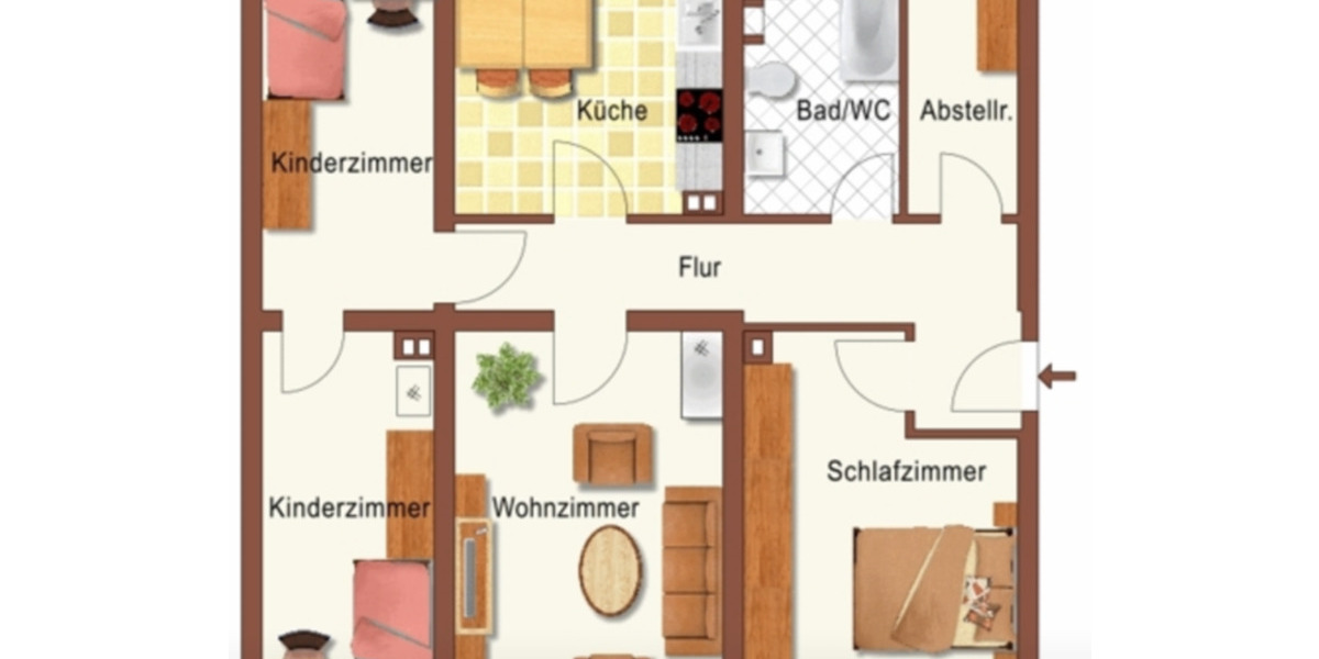 4 Zi. Wohnung in Rudelsdorf ab 01.12.2025 zu vermieten 4 zimmer