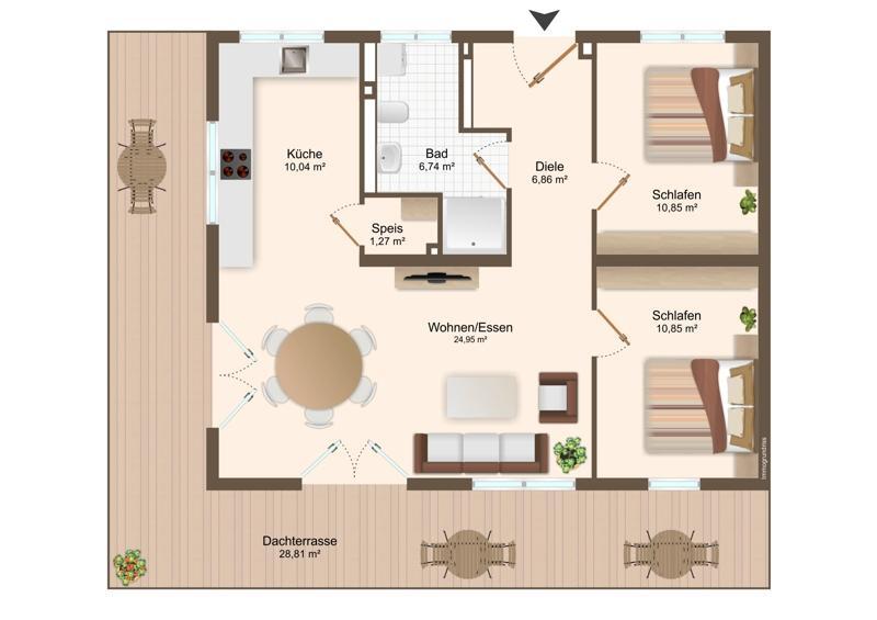 Exklusive Penthouse Wohnung