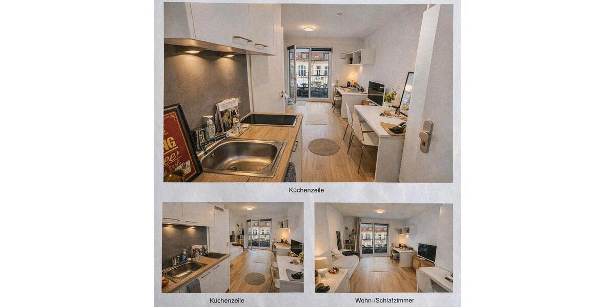 Etagenwohnung Dahlem - 1 Zimmer, 22 m&sup2;, 660&euro; | Angebot:25221256