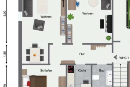 Wohnung Suderburg - 3 Zimmer, 80 m&sup2;, 500&euro; | Angebot:25871550