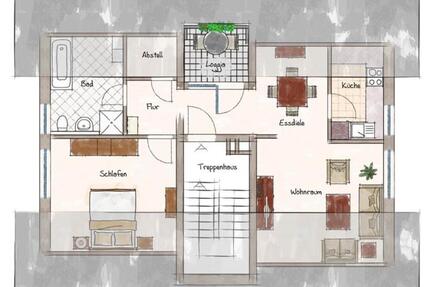 2,5 Zimmer Wohnung in Mengen zu vermieten 2.5 zimmer