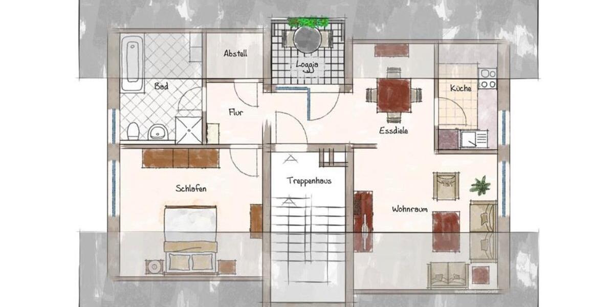 2,5 Zimmer Wohnung in Mengen zu vermieten 2.5 zimmer