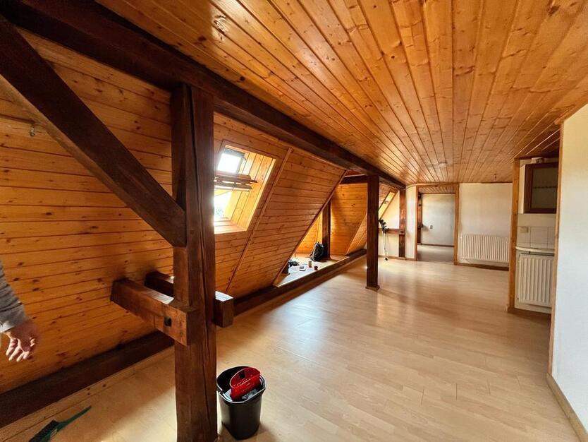 kleines Apartment mit Singleküche im Dachgeschoss am Stadtpark !