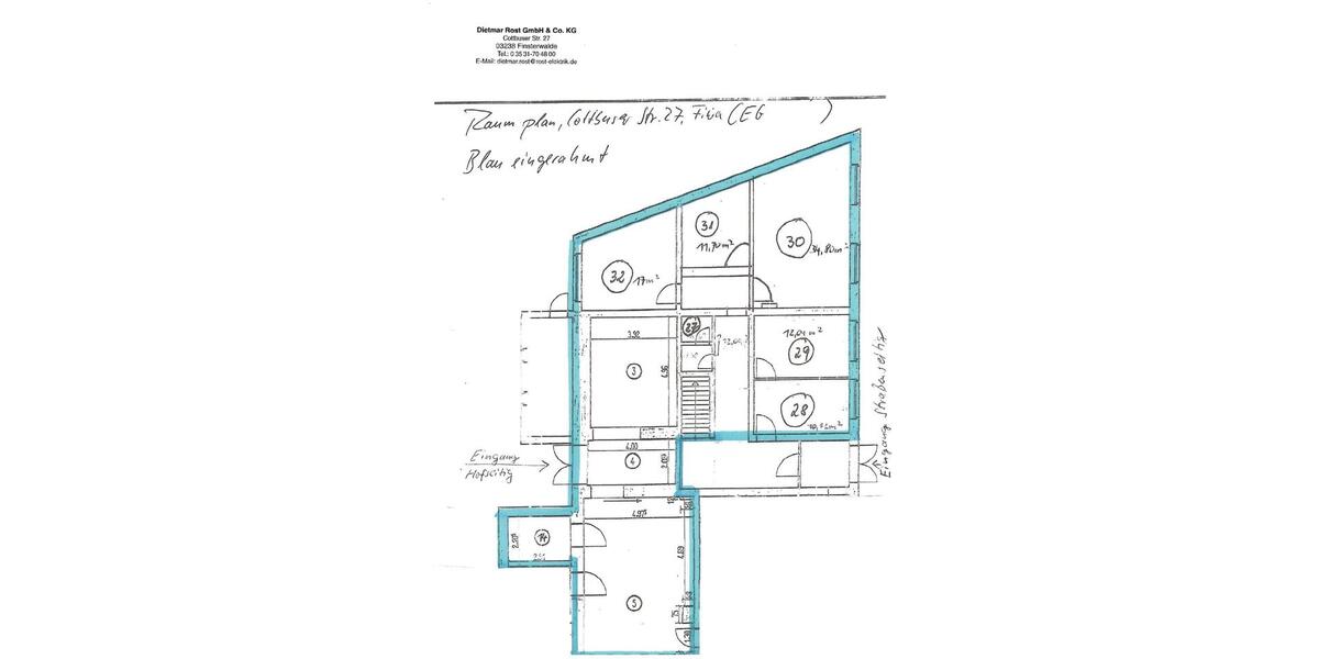 Gewerbeobjekt Finsterwalde - 1.200&euro; | Angebot:24669378