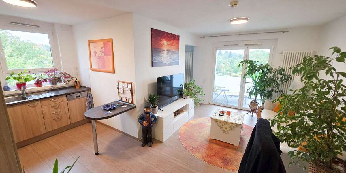 Etagenwohnung Bruchsal / Büchenau Büchenau - 2 Zimmer, 46 m&sup2;, 680&euro; | Angebot:25226953