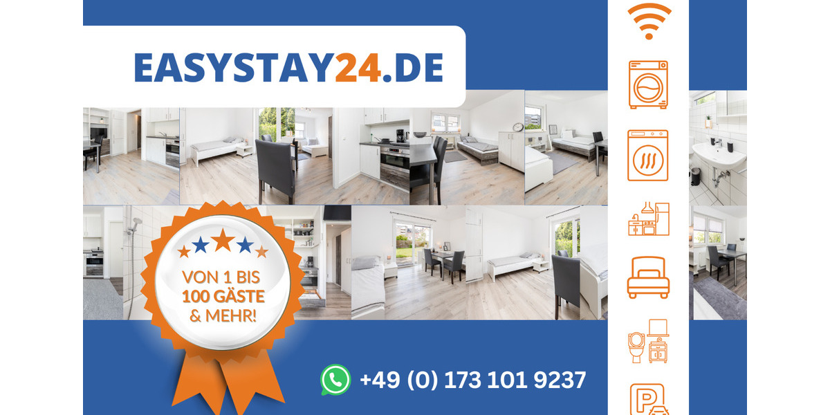 Easystay24 - Monteurwohnungen in Bochum - 10+ Unterkünfte 3 zimmer