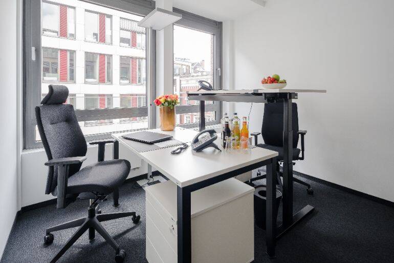 Moderner Workspace direkt am Hauptbahnhof in Hamburg - All-in-Miete