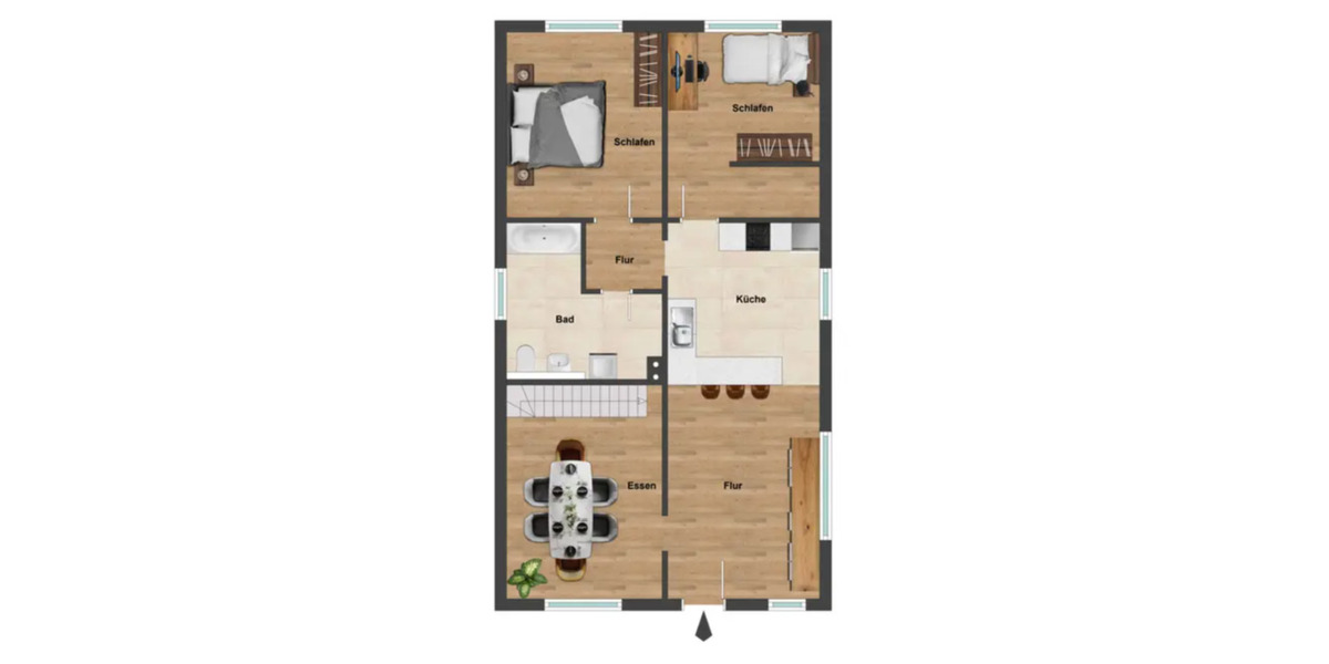 Einfamilienhaus Freiburg (Elbe) - 5 Zimmer, 134 m&sup2;, 1.158&euro; | Angebot:25406093