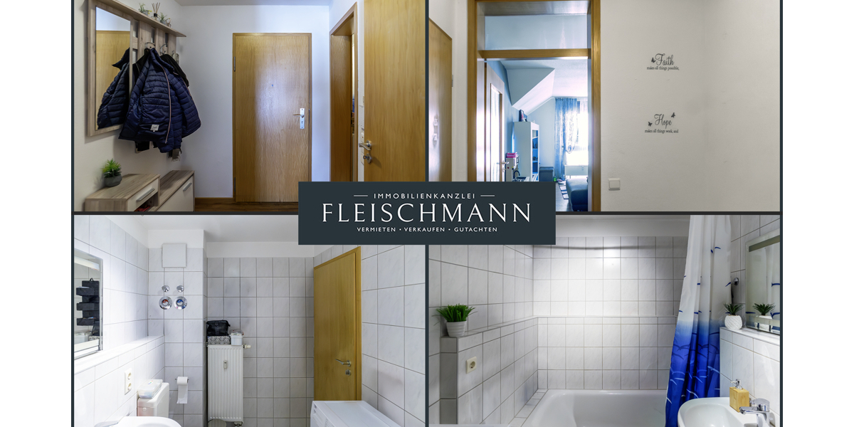 Komm rein, die Küche ist schon da, Stadtmitte und ruhig 2 zimmer