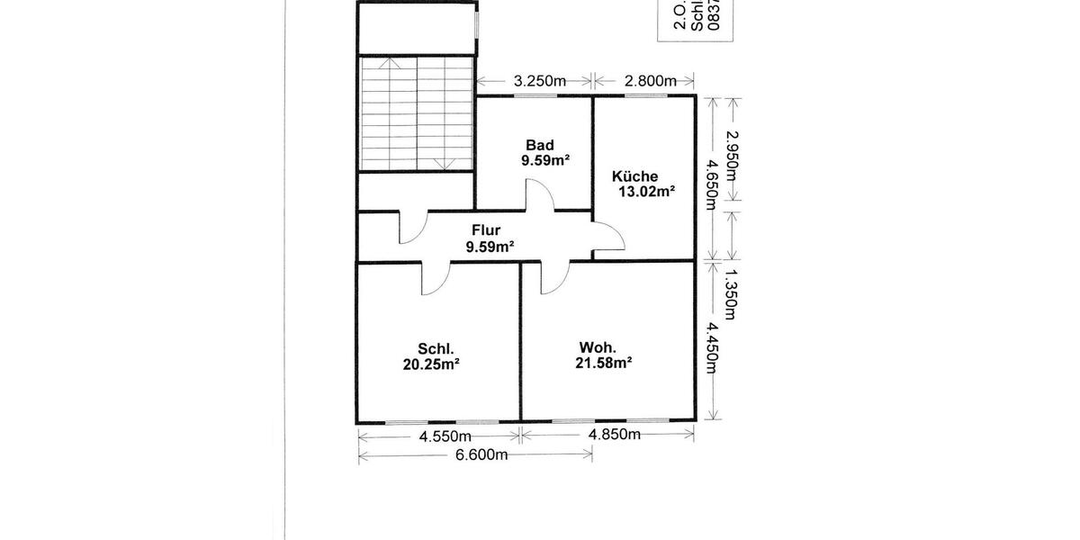 Etagenwohnung Glauchau - 2 Zimmer, 72 m&sup2;, 395&euro; | Angebot:26407546