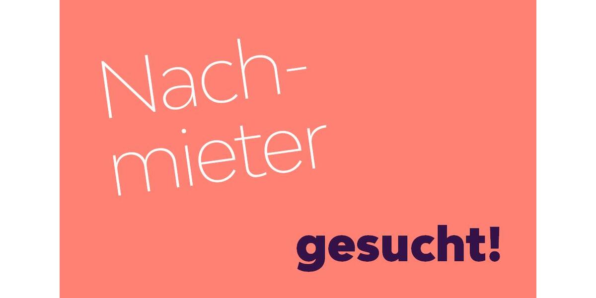 Schnell sein und Wohnung übernehmen! 3 zimmer