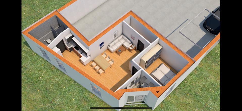 Erdgeschoßwohnung Waldkirchen - 2.5 Zimmer, 70 m&sup2;, 540&euro; | Angebot:26704330