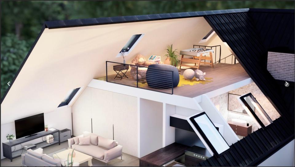 Dachgeschoßwohnung Salzgitter Ortschaft Nord - 3 Zimmer, 94 m&sup2;, 1.320&euro; | Angebot:21538222