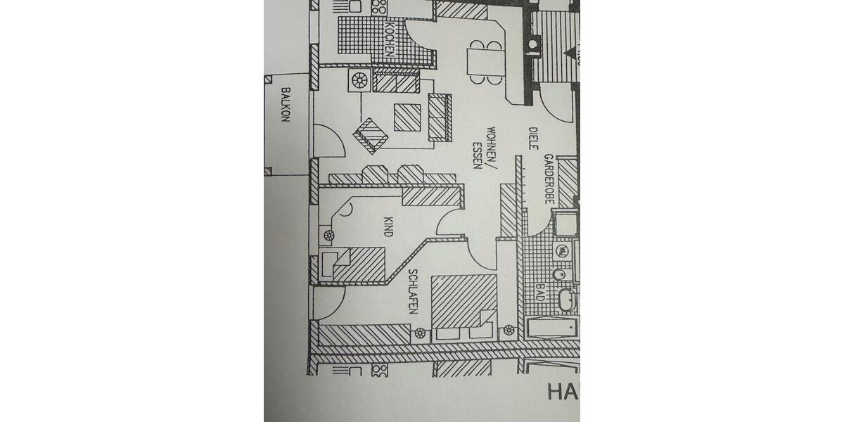 Helle 3-Zimmerwohnung mit Parkettboden und Balkon zu vermieten 3 zimmer