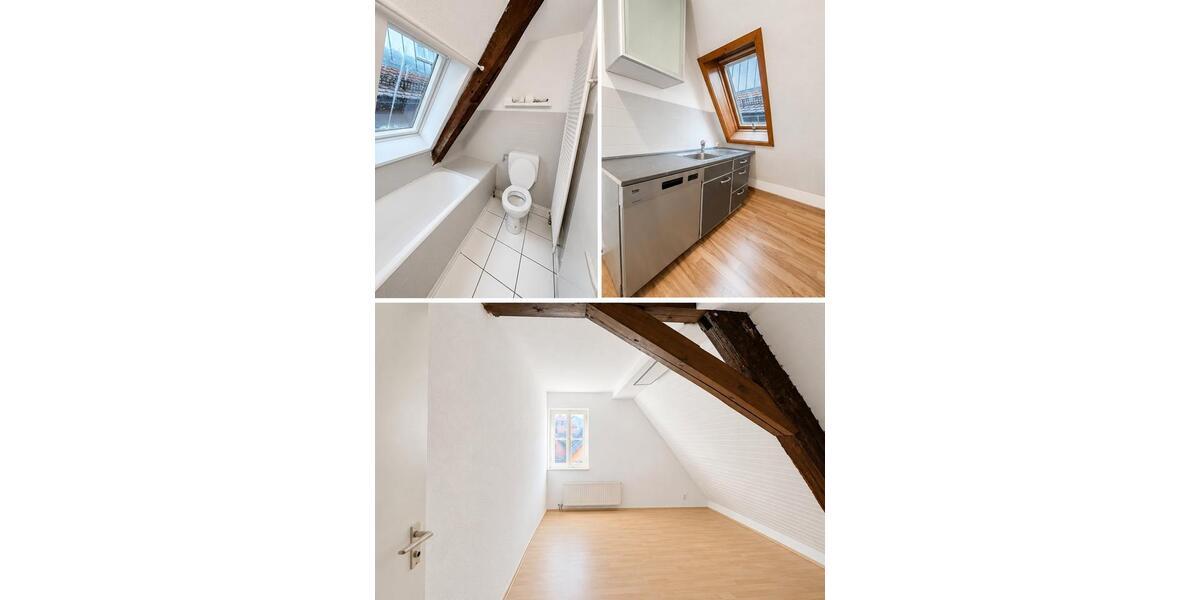 Dachgeschoßwohnung Schwäbisch Hall - 2.5 Zimmer, 46 m&sup2;, 620&euro; | Angebot:26464816