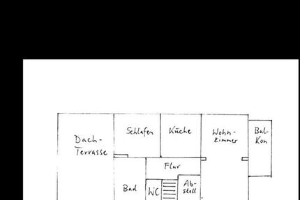 2 Zimmer, Küche, Bad, Balkon u. Dachterrasse, Nähe Uni Oldenburg zimmer