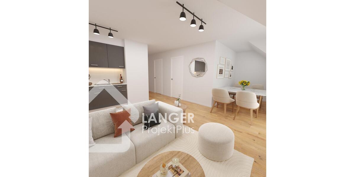 Erstklassige Wohnungen in Brögbern: Neubauwohnung mit großem Balkon 5 zimmer