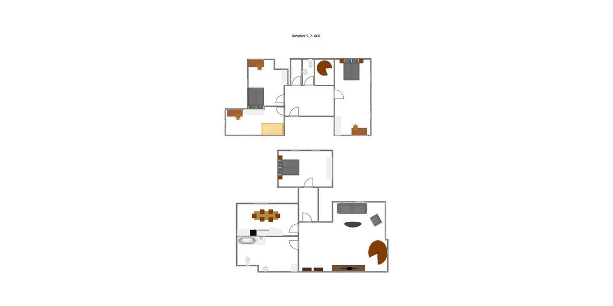 Maisonettenwohnung Halberstadt - 5 Zimmer, 140 m&sup2;, 699&euro; | Angebot:23554078