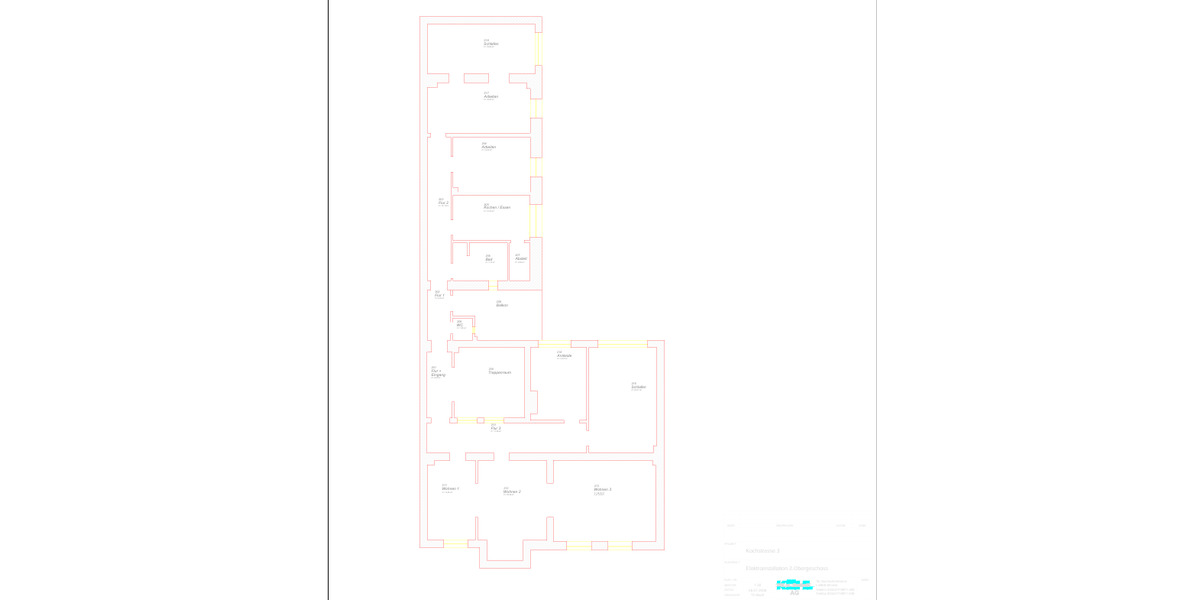Etagenwohnung Trier Innenstadt - 7 Zimmer, 212 m&sup2;, 2.400&euro; | Angebot:25770106