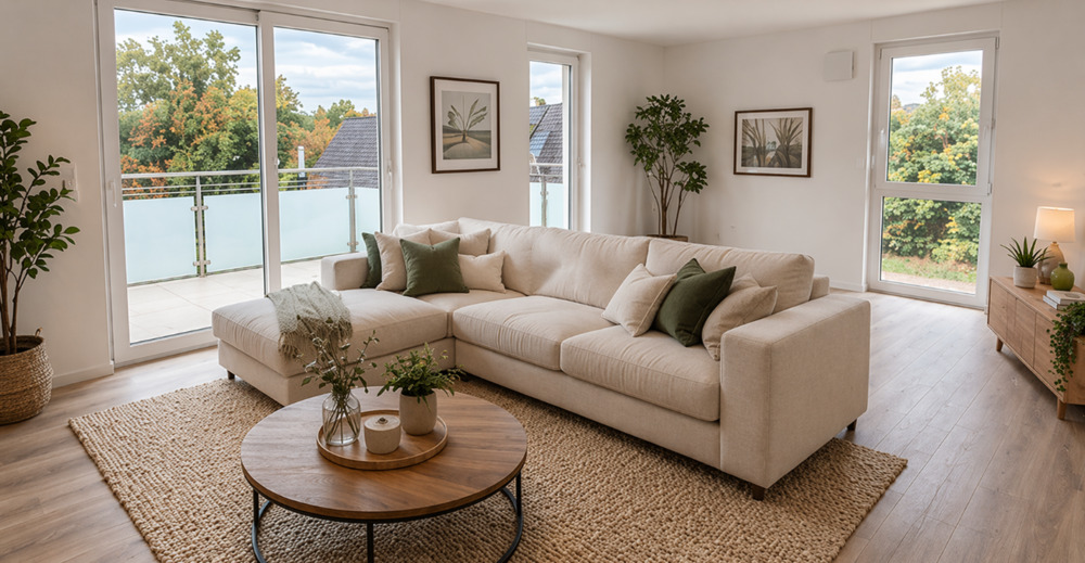 Etagenwohnung Linkenheim-Hochstetten Linkenheim - 3 Zimmer, 96 m&sup2;, 1.320&euro; | Angebot:26156235