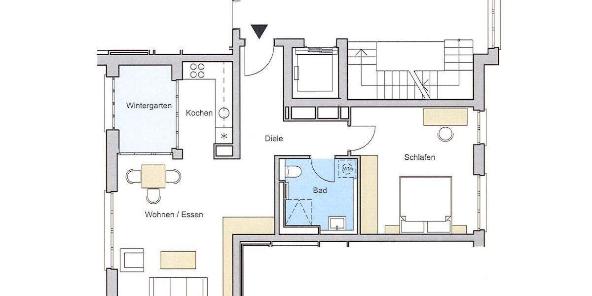 Neuwertige 2-Zimmer-Wohnung mit Wintergarten in Holzkirchen 2 zimmer