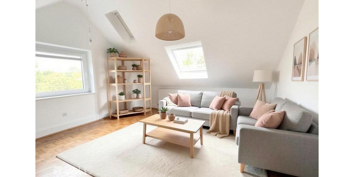 Dachgeschoßwohnung Essen Stadtbezirk VIII - 1 Zimmer, 50 m&sup2;, 600&euro; | Angebot:26547037