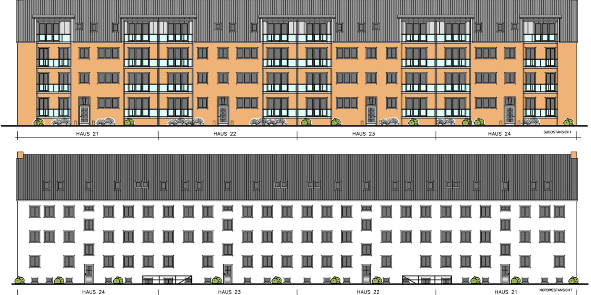 Etagenwohnung Neumünster Innenstadt - 2 Zimmer, 55 m&sup2;, 712&euro; | Angebot:27018061