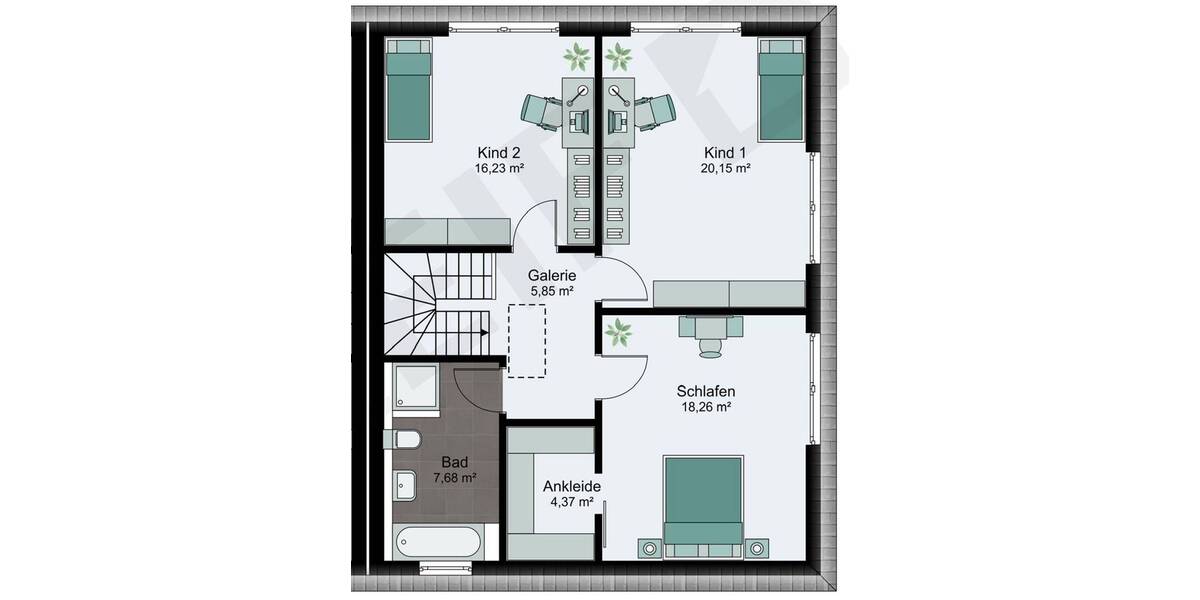 Doppelhaushälfte Langerringen Westerringen - 5 Zimmer, 156 m&sup2;, 1.850&euro; | Angebot:26795120