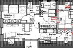 Dachgeschoßwohnung Bocholt Stenern - 2 Zimmer, 61 m&sup2;, 810&euro; | Angebot:26085826