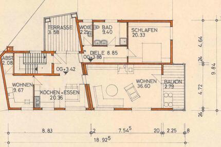 Renovierte 3-Zimmer Wohnung mit Balkon und Terrasse zimmer