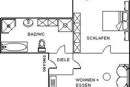 Wohnung Tirschenreuth Lohnsitz - 1 Zimmer, 41 m&sup2;, 241&euro; | Angebot:25373694