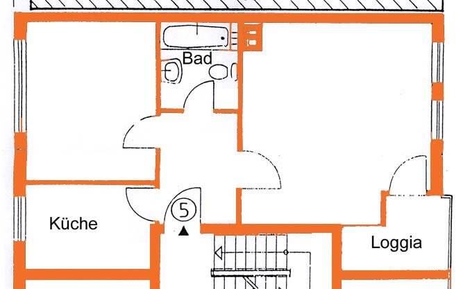 Etagenwohnung Magdeburg Neue Neustadt - 2 Zimmer, 48 m&sup2;, 320&euro; | Angebot:26176919