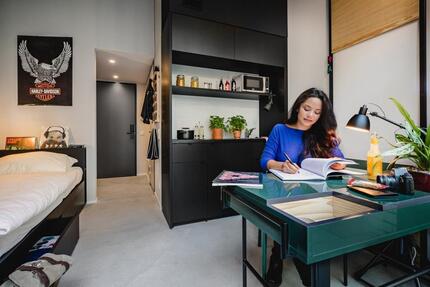 Wohnung Berlin Mitte - 1 Zimmer, 18 m&sup2;, 985&euro; | Angebot:25395895