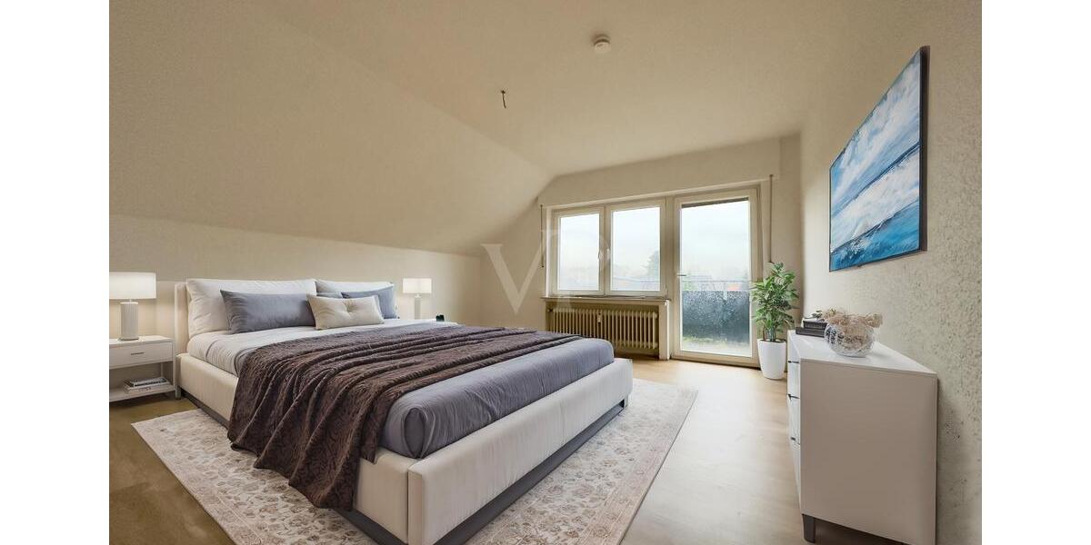 Dachgeschoßwohnung Lingen (Ems) Damaschke - 4 Zimmer, 95 m&sup2;, 850&euro; | Angebot:26492491