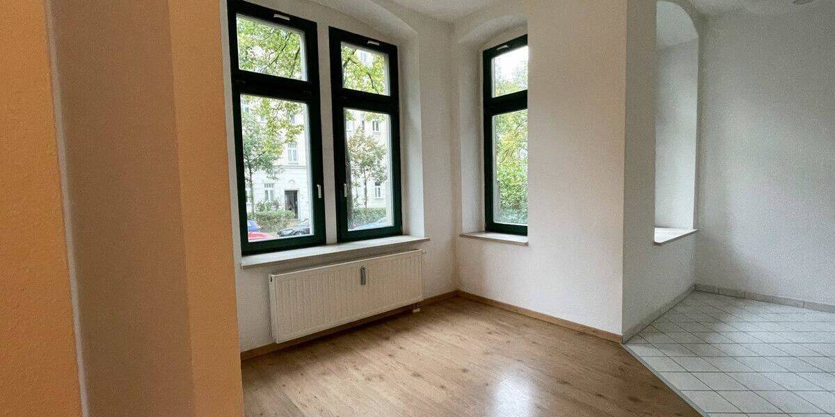 Etagenwohnung Chemnitz Kaßberg - 2 Zimmer, 60 m&sup2;, 350&euro; | Angebot:26842272