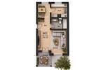 Erdgeschoßwohnung Esslingen am Neckar Brühl - 1.5 Zimmer, 47 m&sup2;, 900&euro; | Angebot:26701169