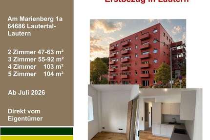 Wohnung Lautertal Lautern - 5 Zimmer, 105 m&sup2;, 1.450&euro; | Angebot:25049219