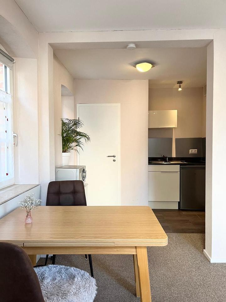 1-Zimmerwohnung mit Wlan, Kleine Küche, DuscheWC und Tv