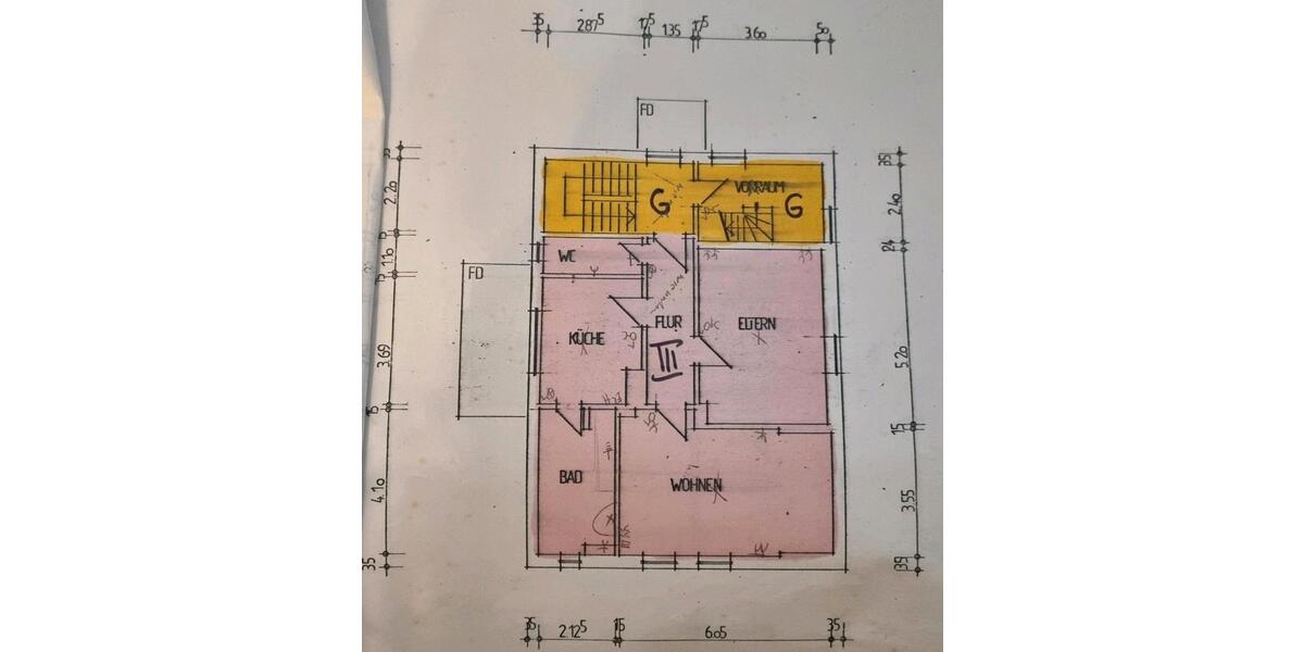 Etagenwohnung Memmingen - 3 Zimmer, 75 m&sup2;, 650&euro; | Angebot:26592583