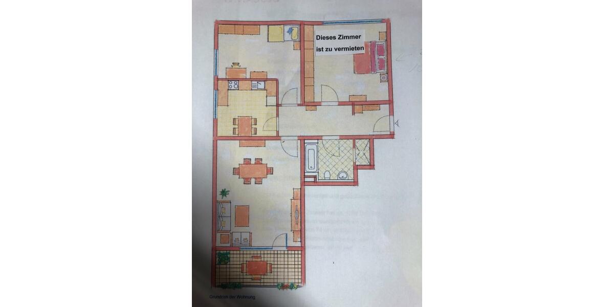 Wohnen auf Zeit Paderborn Neuenbeken - 3 Zimmer, 74 m&sup2;, 370&euro; | Angebot:26278886